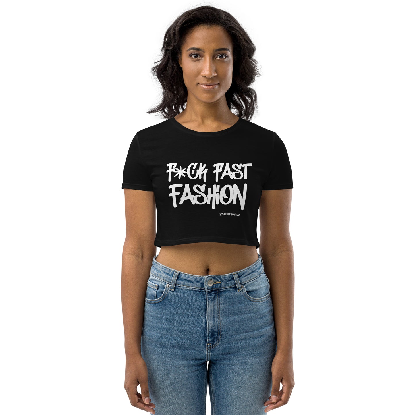 ♻️ F*ck Fast Fashion Organic Baby Tee