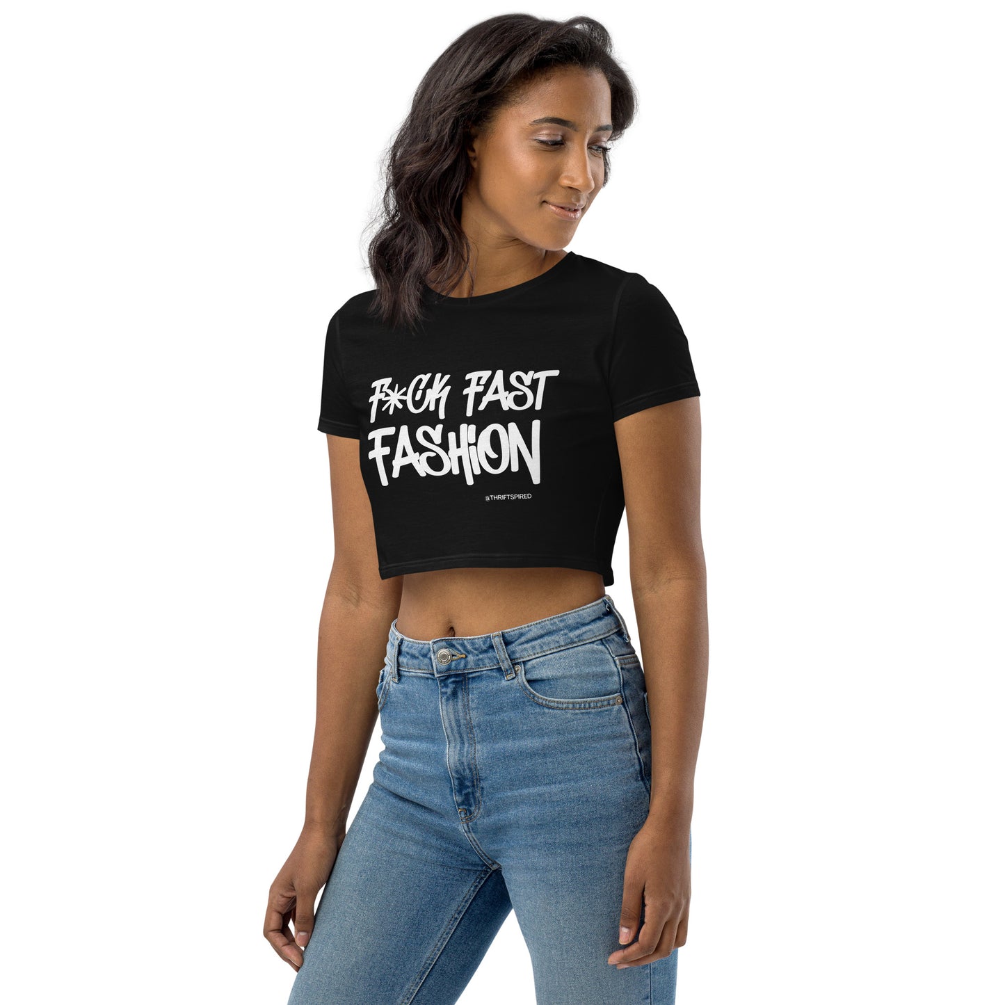 ♻️ F*ck Fast Fashion Organic Baby Tee