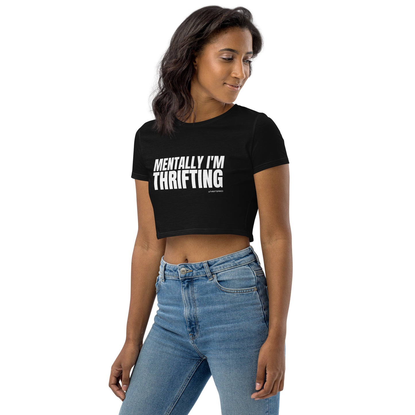 💁🏽‍♀️ Mentally I'm Thrifting Organic Baby Tee